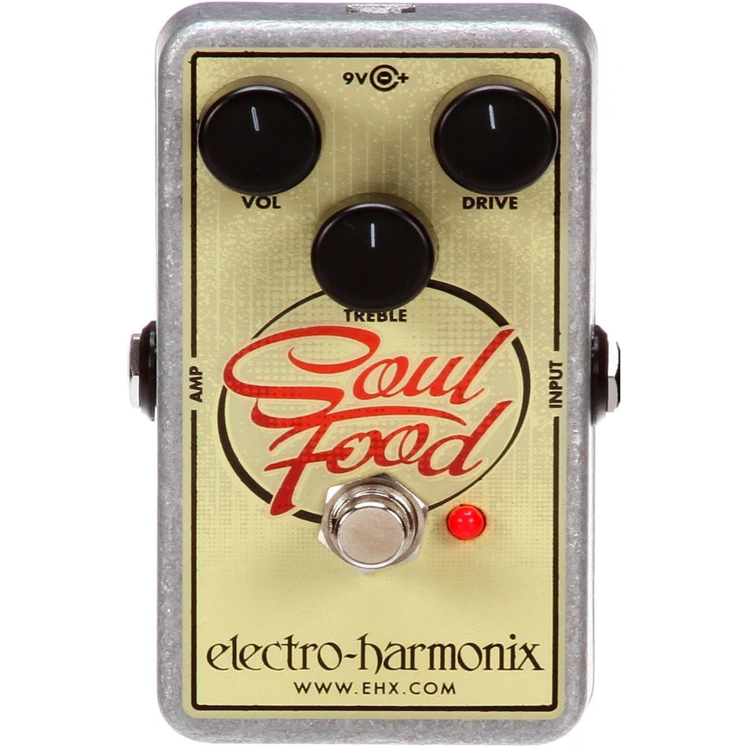 Electro-Harmonix Soul Food Transparent Overdrive Pedal Classic Tube Tone